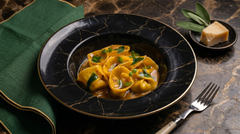 Tortelloni with Brown Butter & Sage