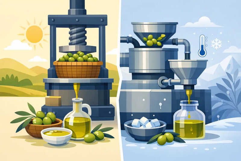 Fresh Pressed vs Cold Pressed Olive Oil