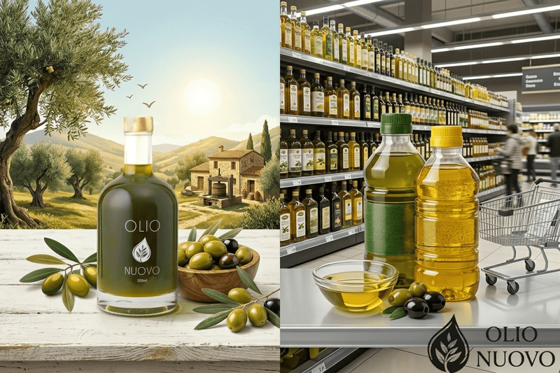 Fresh Olive Oil vs Supermarket Oil