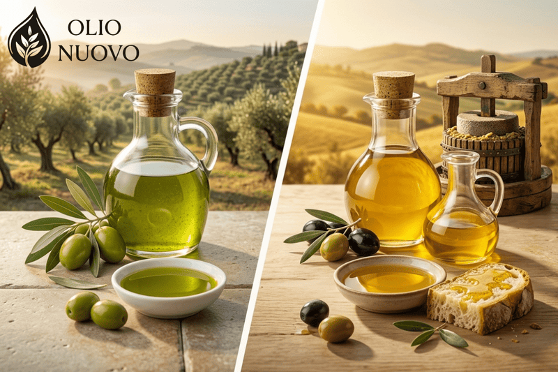 Olio Nuovo vs Extra Virgin: What Changes?
