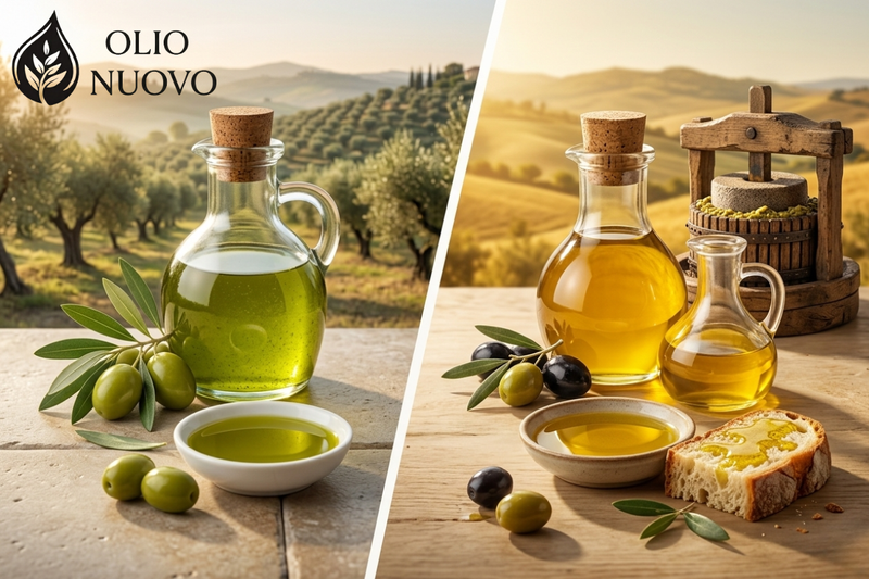Olio Nuovo vs Extra Virgin: What Changes?