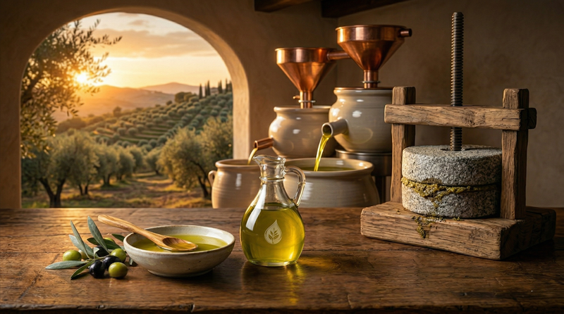 High Polyphenol Fresh Pressed Extra Virgin Olive Oil
