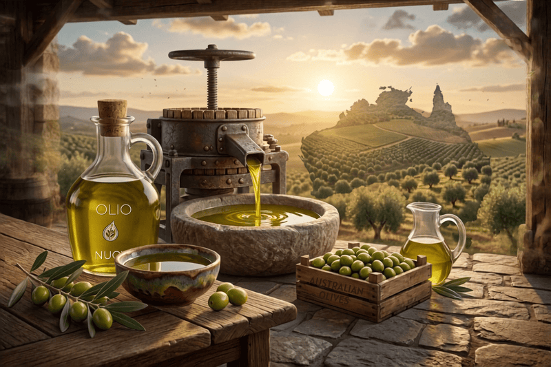 Freshly Pressed Olive Oil Australia Explained