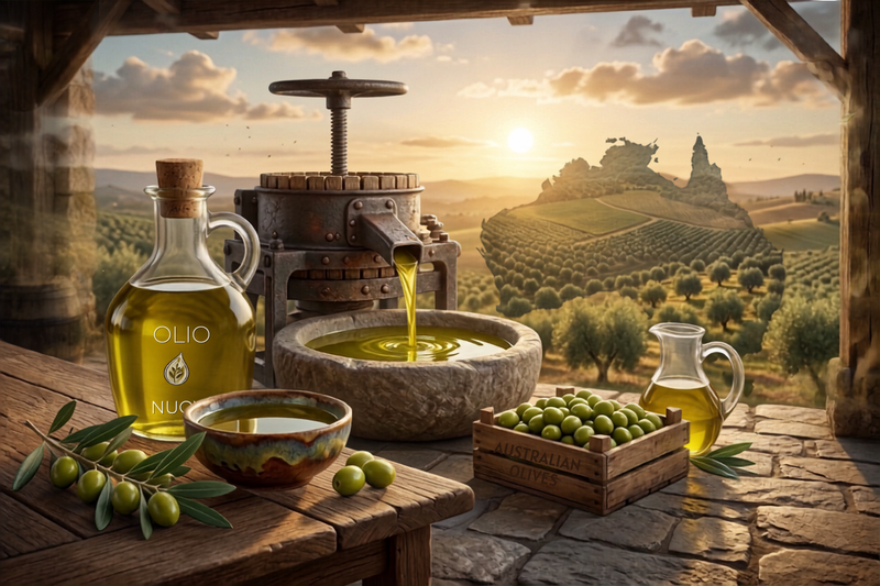 Freshly Pressed Olive Oil Australia Explained