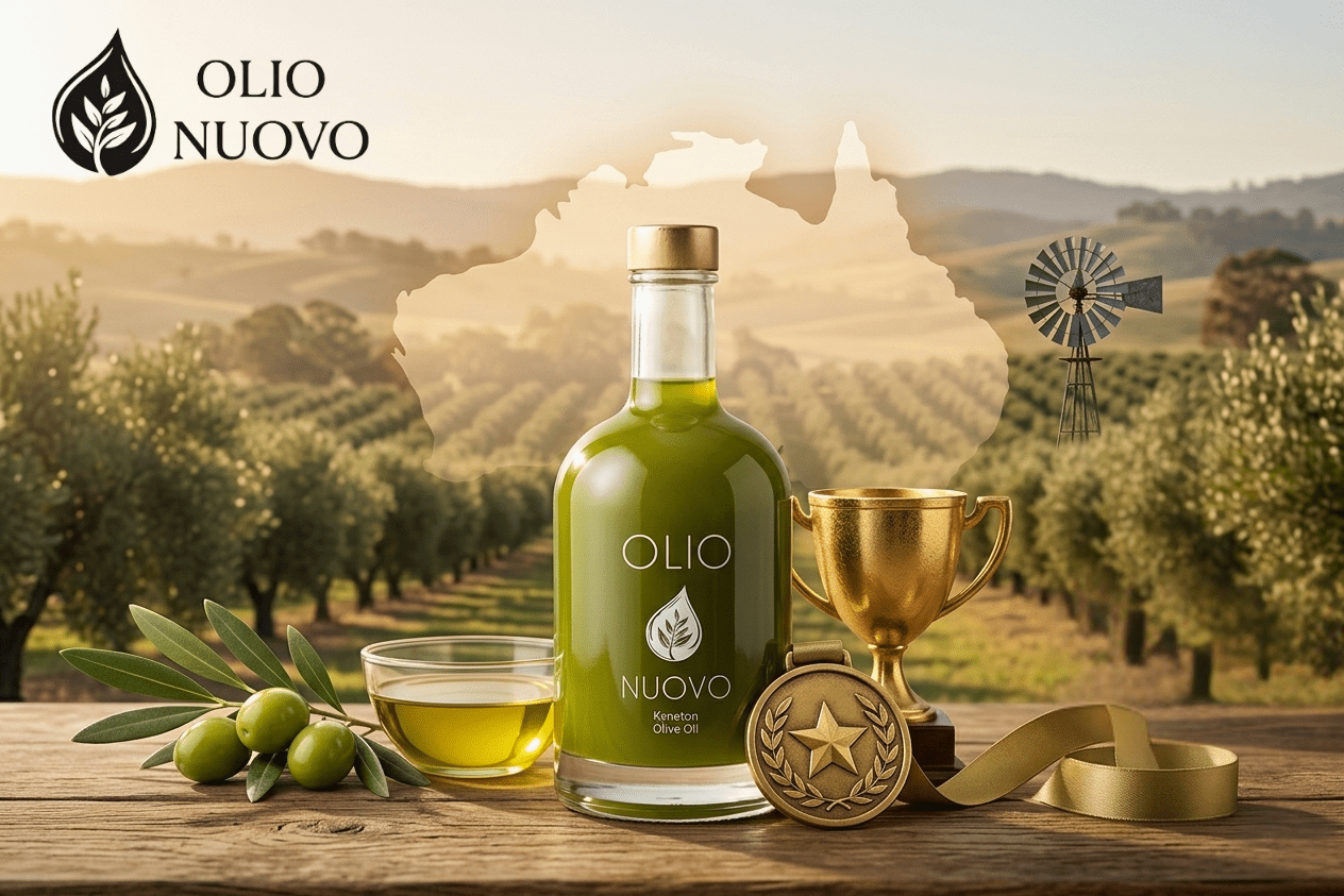 Award-winning Australian olive oil Gold Medal — Kyneton Olive Oil Royal Tasmanian 2025