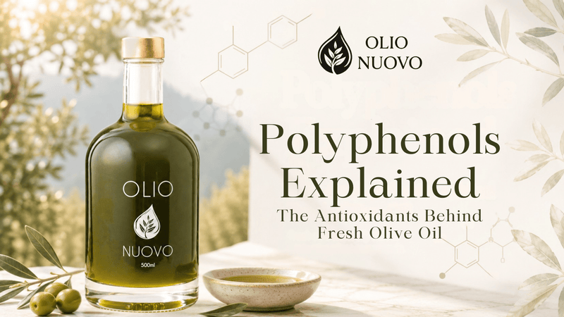 Polyphenols Explained: The Antioxidants Behind Fresh Olive Oil