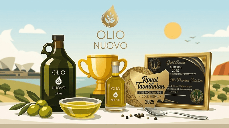 Award-Winning Olio Nuovo Olive Oil in Australia