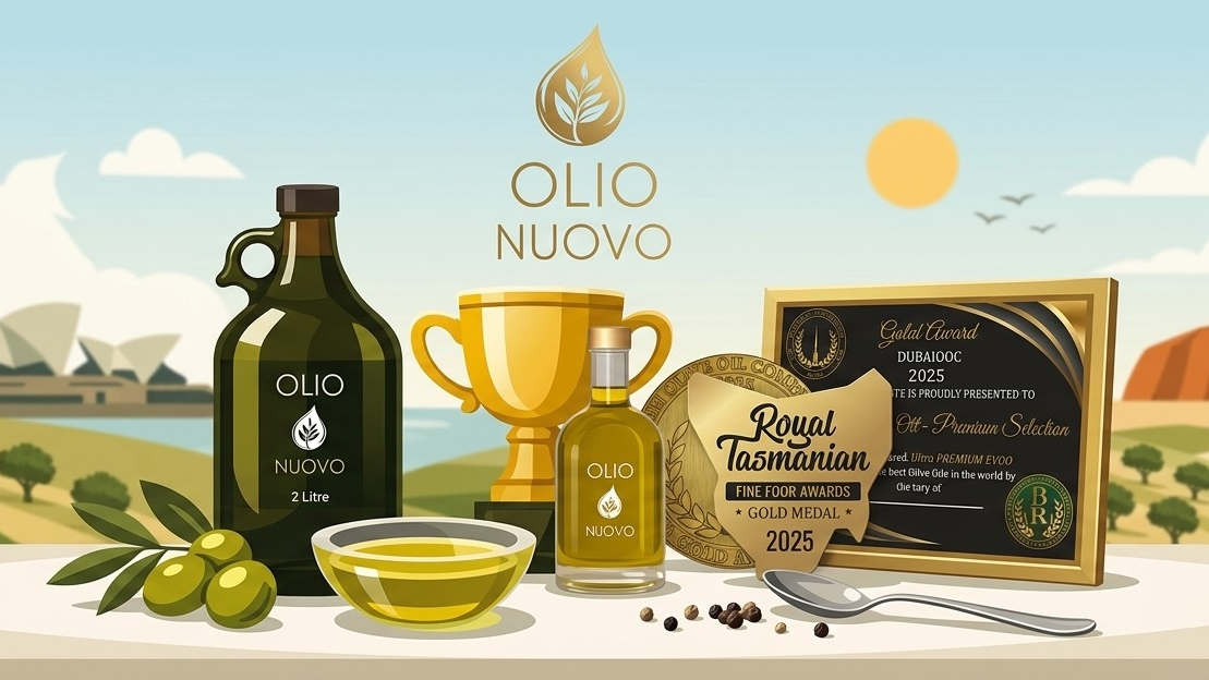 Award-Winning Olio Nuovo Olive Oil in Australia