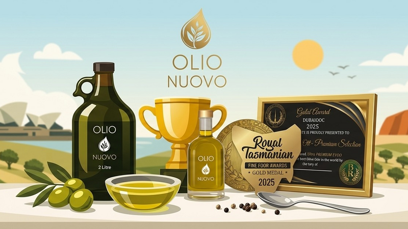 Award-Winning Olio Nuovo Olive Oil in Australia
