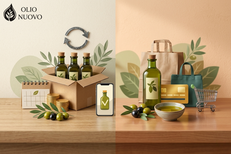 Olive Oil Club vs One Off Purchase