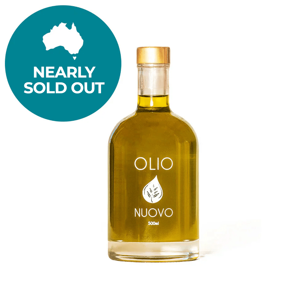 Olio Nuovo extra virgin olive oil 500ml bottle - 2025 harvest by Kyneton Olive Oil
